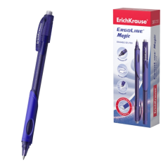 Stylo gel effaçable bleu 0,5 mm