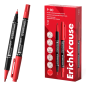 Marqueur permanent ErichKrause P-80 rouge 1,65 mm Marqueur permanent ErichKrause P-80 rouge 1,65 mm
