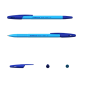Stylo-bille ErichKrause R-301 bleu 0,5 mm capuchon Stylo-bille ErichKrause R-301 bleu 0,5 mm capuchon