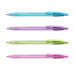 Stylo-bille rétractable ErichKrause R-301 Matic bleu 0,35 mm