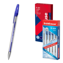 stylo gel bleu 0,5 mm