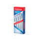 Stylo gel ErichKrause G-Round 0,5 mm bleu étanche