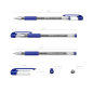 Stylo gel bleu 0,5 mm avec capuchon ErichKrause Stylo gel bleu 0,5 mm avec capuchon ErichKrause