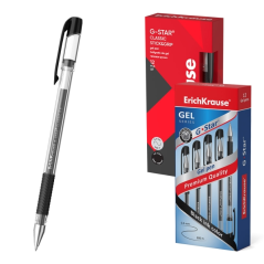 Stylo gel noir 0,5 mm