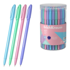 Stylo bille pastel bleu