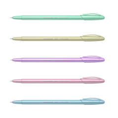 Stylo à bille ErichKrause Neo Stick Pastel bleu 0,26 mm