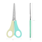 Ciseaux ErichKrause JOY Pastel 13,5 cm pointes rondes assorties Ciseaux ErichKrause JOY Pastel 13,5 cm pointes rondes assorties