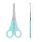 Ciseaux ErichKrause JOY Pastel 13,5 cm pointes rondes Ciseaux ErichKrause JOY Pastel 13,5 cm pointes rondes