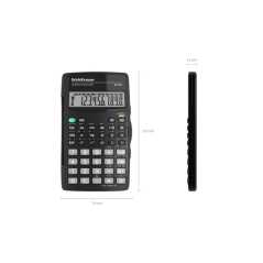 Calculatrice scientifique ErichKrause SC-910 56 fonctions noire