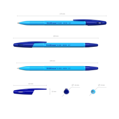 Stylo bille bleu ErichKrause