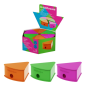 Taille-crayons ErichKrause avec réservoir, lot de 12, assortis
