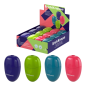 Expositor 24 taille-crayons avec réservoir ErichKrause assortis