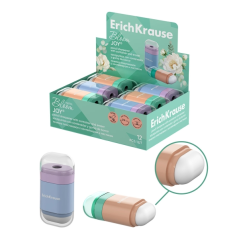 Taille-crayon pastel assorti