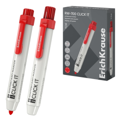 Marqueur tableau blanc rouge retractable