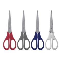 Ciseaux ergonomiques ErichKrause EasyCut 24 assortis 17 cm