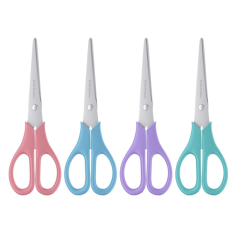 Ciseaux ErichKrause EasyCut 24 17 cm ergonomiques assortis