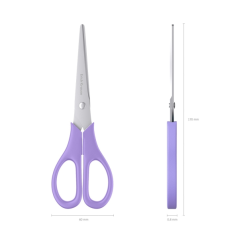 Ciseaux ergonomiques assortis 17 cm