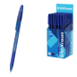 Stylo-bille ErichKrause R-301 bleu 1,0 mm transparent