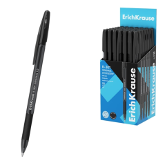 Stylo bille noir transparent 1mm