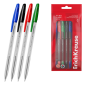 Stylo-bille ErichKrause R-301 1,0 mm assortis x8 Stylo-bille ErichKrause R-301 1,0 mm assortis x8