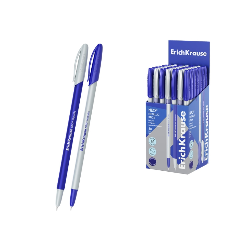Stylo-bille ErichKrause Neo Stick bleu 0,26 mm Stylo-bille ErichKrause Neo Stick bleu 0,26 mm