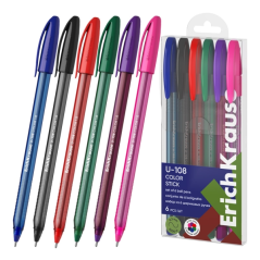 Lot de six stylos bille