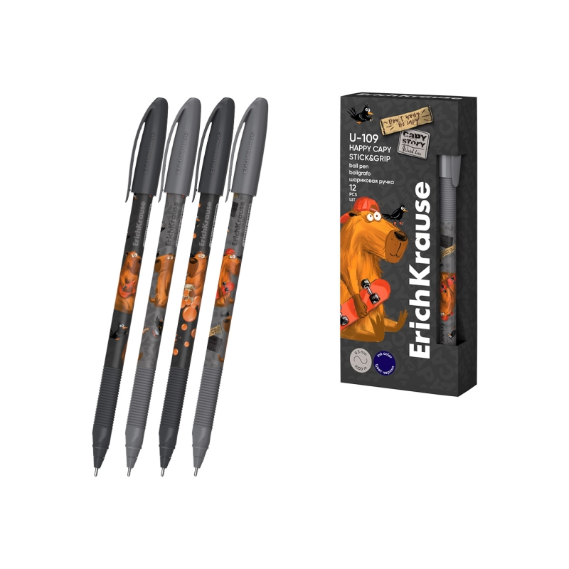 Stylo à capuchon ErichKrause U-109 bleu 0,3 mm Stylo à capuchon ErichKrause U-109 bleu 0,3 mm