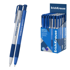 stylo bille bleu ErichKrause grip