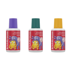 Colle blanche PVA avec pinceau 20ml ErichKrause x12