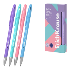 stylo gel bleu ErichKrause capuchon