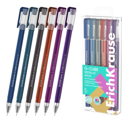 stylos bille ErichKrause assortis six