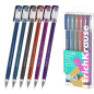 ErichKrause G-Cube Stick stylos bille 1,0 mm assortis x6 ErichKrause G-Cube Stick stylos bille 1,0 mm assortis x6