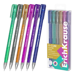 stylos gel pailletés ErichKrause assortis
