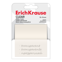 bloc notes adhésives transparentes ErichKrause
