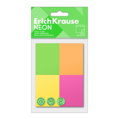 bloc-notes adhésifs néon ErichKrause