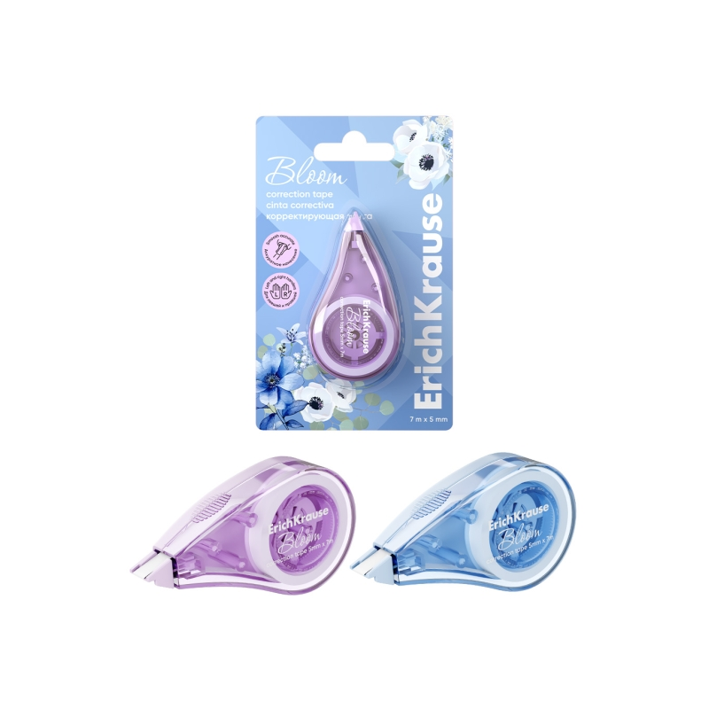 Ruban correcteur ErichKrause EasyMask 5mm x 7m assorti