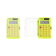 calculatrice jaune ErichKrause huit chiffres