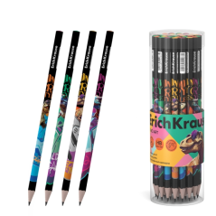 Crayons graphite triangulaires assortis