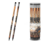 Crayon de graphite HB triangulaire avec gomme ErichKrause Crayon de graphite HB triangulaire avec gomme ErichKrause