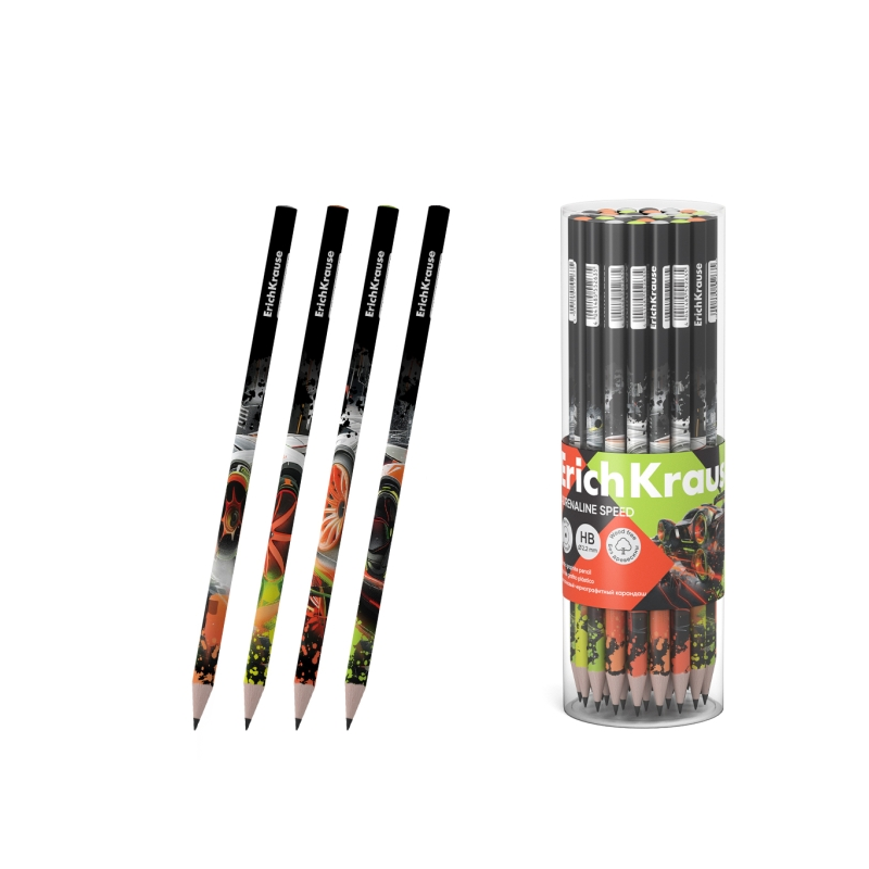 Crayon graphite ErichKrause HB 2,2 mm assorti Crayon graphite ErichKrause HB 2,2 mm assorti