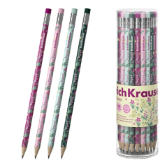 Crayon papier HB fleuri assorti