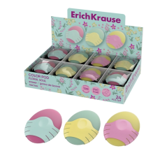 gommes colorées ErichKrause boîte transparente