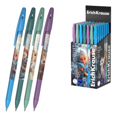 stylo bille bleu ErichKrause capuchon