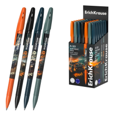 stylo bille bleu ErichKrause capuchon