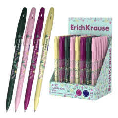stylos bille bleus ErichKrause boîte