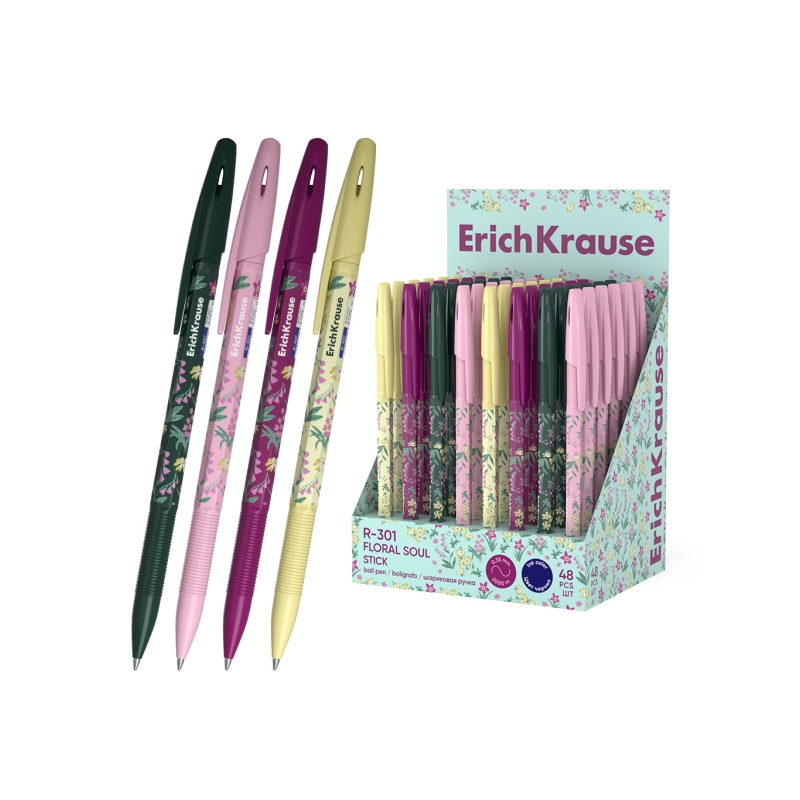 ErichKrause R-301 Stylo-bille bleu 0,35 mm x48 ErichKrause R-301 Stylo-bille bleu 0,35 mm x48