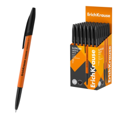 stylo bille noir ErichKrause orange