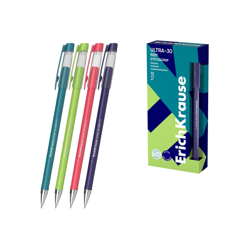 Stylo-bille ErichKrause ULTRA-30 bleu 0,26 mm caoutchouc Stylo-bille ErichKrause ULTRA-30 bleu 0,26 mm caoutchouc
