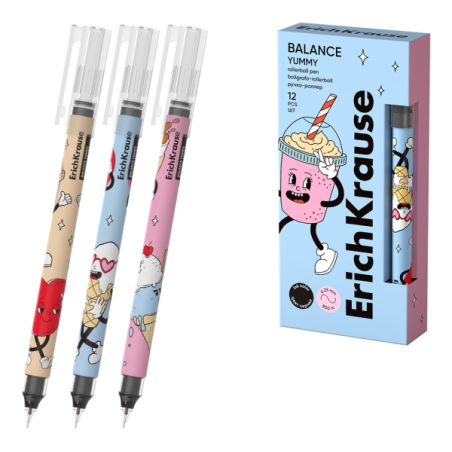 stylo noir ErichKrause capuchon