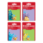 Bloc de 50 notes adhésives ErichKrause 75x75mm assorties